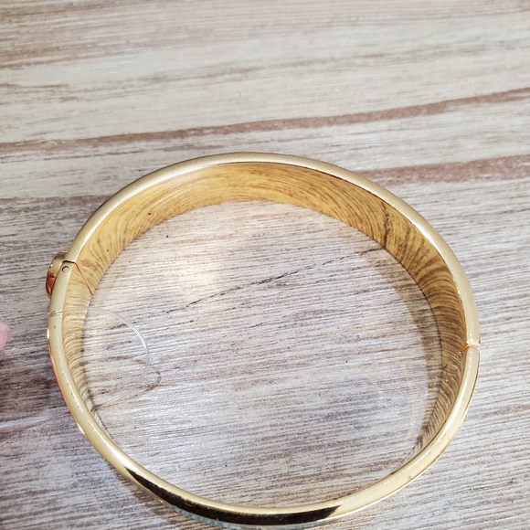 NWT Johnny Was Teal Garden Bangle Bracelet - Picture 12 of 13